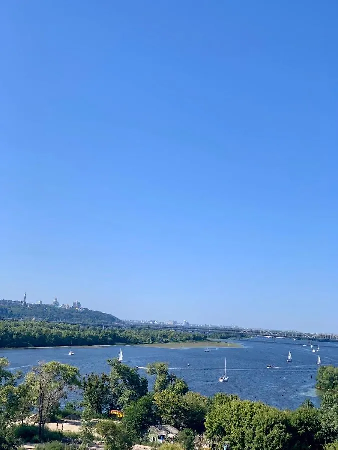 4 Rooms Apartment With A View Of The Dnieper River Киев Украина